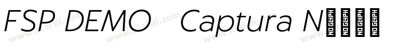 FSP DEMO   Captura N字体转换